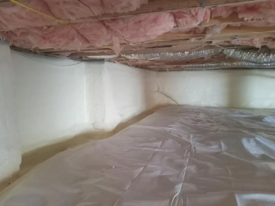 Crawl space encapsulation with closed-cell spray foam for Roof Waterproofing in Cusseta-Chattahoochee County
